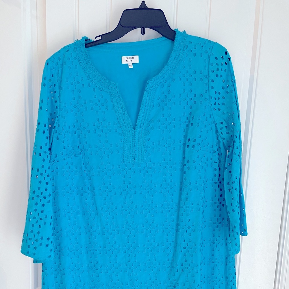 Eyelet dress